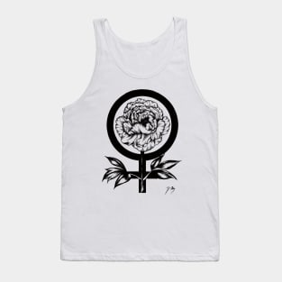 Floral Feminism Tank Top